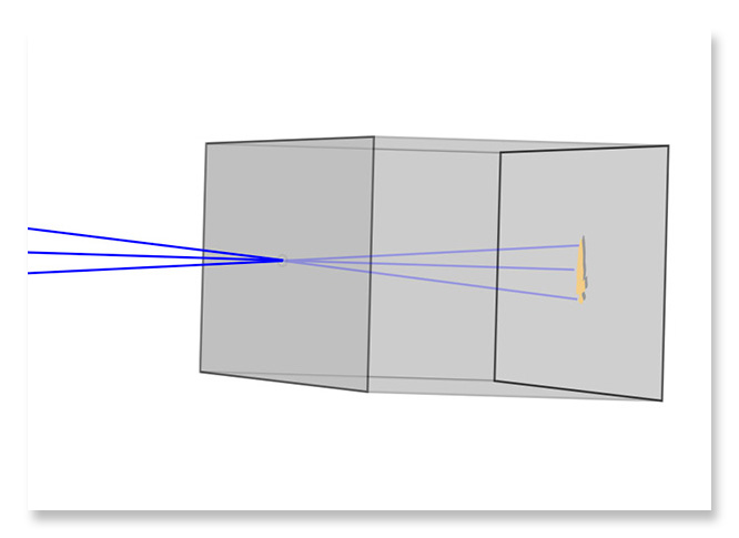 Not V pf M and Pinhole detail