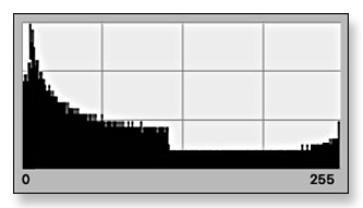 A Dark Histogram